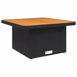 VidaXL 368269 table de jardin Noir, Marron - Vue supplémentaire 7