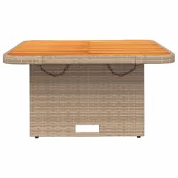 VidaXL 368271 table de jardin Beige, Marron - Vue supplémentaire 5