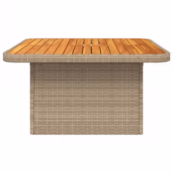 VidaXL 368271 table de jardin Beige, Marron - Vue supplémentaire 6