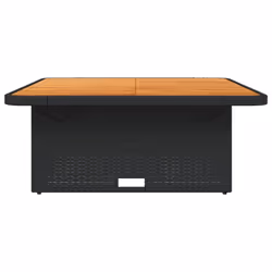 VidaXL 368272 table de jardin Noir, Marron - Vue supplémentaire 5