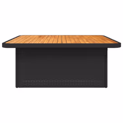 VidaXL 368272 table de jardin Noir, Marron - Vue supplémentaire 6