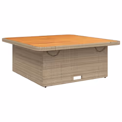 VidaXL 368274 table de jardin Beige, Marron - Vue supplémentaire 7