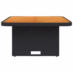 VidaXL 368275 table de jardin Noir, Marron - Vue supplémentaire 5