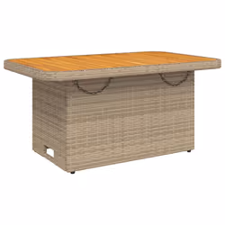 VidaXL 368277 table de jardin Beige, Marron - Vue supplémentaire 7