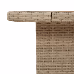 VidaXL 368277 table de jardin Beige, Marron - Vue supplémentaire 8
