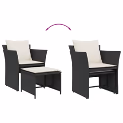 VidaXL 368616 ensemble de meubles de jardin - Vue supplémentaire 8