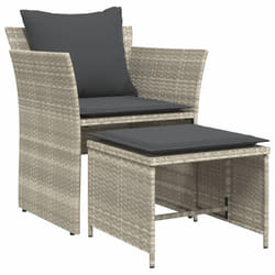 VidaXL 368621 ensemble de meubles de jardin