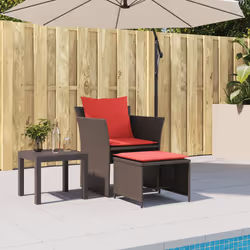 VidaXL 368622 ensemble de meubles de jardin
