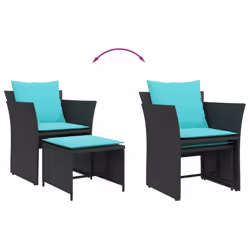 VidaXL 368624 ensemble de meubles de jardin - Vue supplémentaire 8