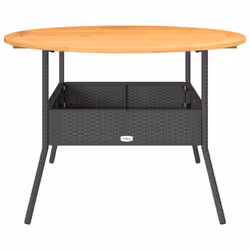 VidaXL 368625 table de jardin Noir - Vue supplémentaire 5