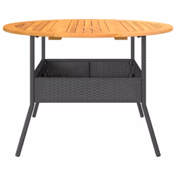 VidaXL 368625 table de jardin Noir - Vue supplémentaire 6
