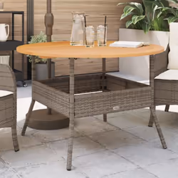 Rassemblez-vous autour de cette table de jardin pour prendre un café ou discuter avec votre famille et vos amis dans le jardi ...