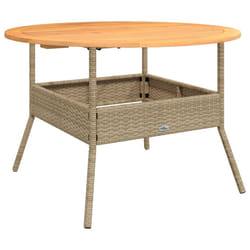 VidaXL 368627 table de jardin Beige