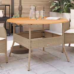VidaXL 368627 table de jardin Beige