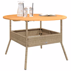 VidaXL 368627 table de jardin Beige - Vue supplémentaire 4