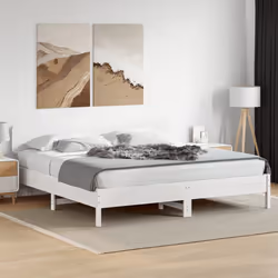 VidaXL 844762 tête de lit et pied de lit Blanc