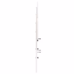 VidaXL 844762 tête de lit et pied de lit Blanc - Vue supplémentaire 5