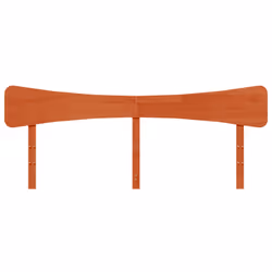 VidaXL 844764 tête de lit et pied de lit Marron - Vue supplémentaire 4