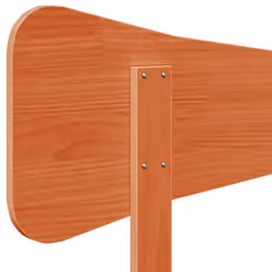 VidaXL 844768 tête de lit et pied de lit Marron - Vue supplémentaire 7