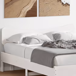 VidaXL 844770 tête de lit et pied de lit Blanc