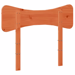 VidaXL 844772 tête de lit et pied de lit Marron - Vue supplémentaire 6