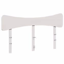 VidaXL 844774, Blanc, Bois de pin, 150 cm, 1555 mm, 81 cm, 35 mm