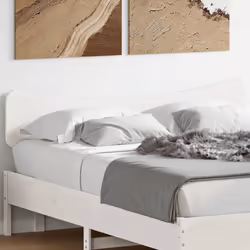 VidaXL 844778 tête de lit et pied de lit Blanc