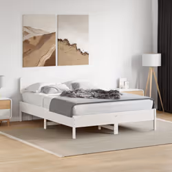 VidaXL 844778 tête de lit et pied de lit Blanc