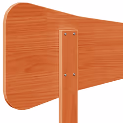 VidaXL 844780 tête de lit et pied de lit Marron - Vue supplémentaire 7