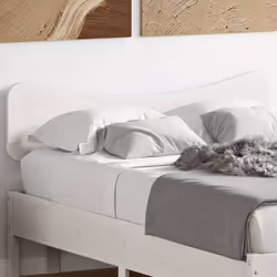 VidaXL 844782 tête de lit et pied de lit Blanc