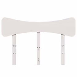 VidaXL 844782 tête de lit et pied de lit Blanc - Vue supplémentaire 4