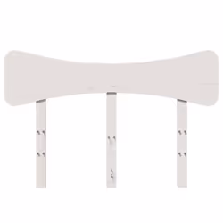 VidaXL 844786 tête de lit et pied de lit Blanc - Vue supplémentaire 4