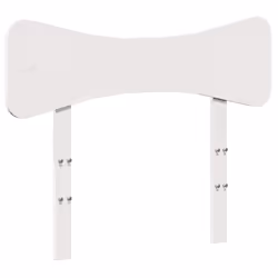 VidaXL 844790, Blanc, Bois de pin, 100 cm, 1055 mm, 81 cm, 35 mm