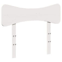 VidaXL 844790 tête de lit et pied de lit Blanc