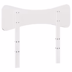 VidaXL 844798 tête de lit et pied de lit Blanc - Vue supplémentaire 6