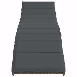 VidaXL 368247 chaise d'extérieur Linge Siège rembourré Polyuréthane, Acier Gris - Vue supplémentaire 4
