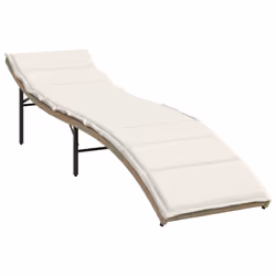 VidaXL 368248, Linge, Siège rembourré, Polyuréthane, Acier, Crème, Blanc, 110 kg, 550 mm