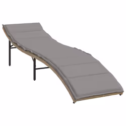 VidaXL 368255, Terrace, Siège rembourré, Polyuréthane, Acier, Gris, 110 kg, 550 mm