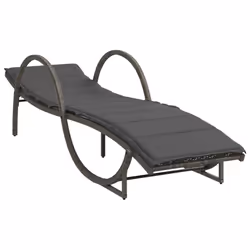 VidaXL 368259, Linge, Siège rembourré, Polyuréthane, Acier, Gris, 110 kg, 550 mm