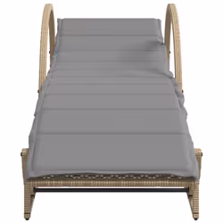 VidaXL 368267 chaise d'extérieur Terrace Siège rembourré Polyuréthane, Acier Gris - Vue supplémentaire 4
