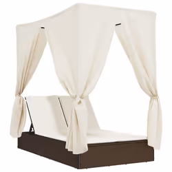 VidaXL 368073, Linge, Siège rembourré, Polyuréthane, Acier, Crème, Blanc, 280 kg, 2000 mm