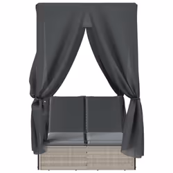 VidaXL 368077 chaise d'extérieur Linge Siège rembourré Polyuréthane, Acier Gris - Vue supplémentaire 4