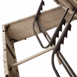 VidaXL 368077 chaise d'extérieur Linge Siège rembourré Polyuréthane, Acier Gris - Vue supplémentaire 8