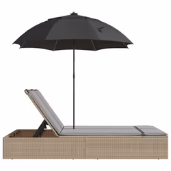 VidaXL 368084 chaise d'extérieur Linge Siège rembourré Polyuréthane, Acier Gris - Vue supplémentaire 5