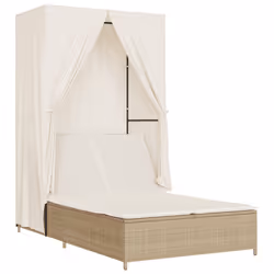 VidaXL 368103, Linge, Siège rembourré, Polyuréthane, Acier, Crème, Blanc, 280 kg, 1040 mm