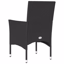 VidaXL 368108 chaise d'extérieur Terrace Siège rembourré Polyuréthane, Acier Crème, Blanc - Vue supplémentaire 7