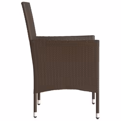 VidaXL 368110 chaise d'extérieur Terrace Siège rembourré Polyuréthane, Acier Crème, Blanc - Vue supplémentaire 6