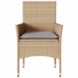 VidaXL 368112 chaise d'extérieur Terrace Siège rembourré Polyuréthane, Acier Gris - Vue supplémentaire 5