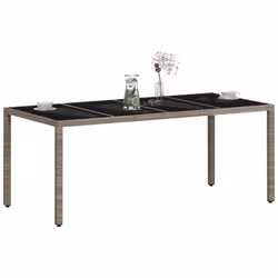 VidaXL 368128 table de jardin Gris - Vue supplémentaire 4