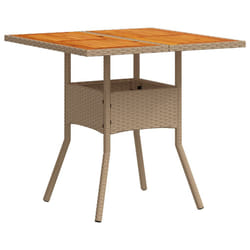 VidaXL 368133 table de jardin Beige, Marron